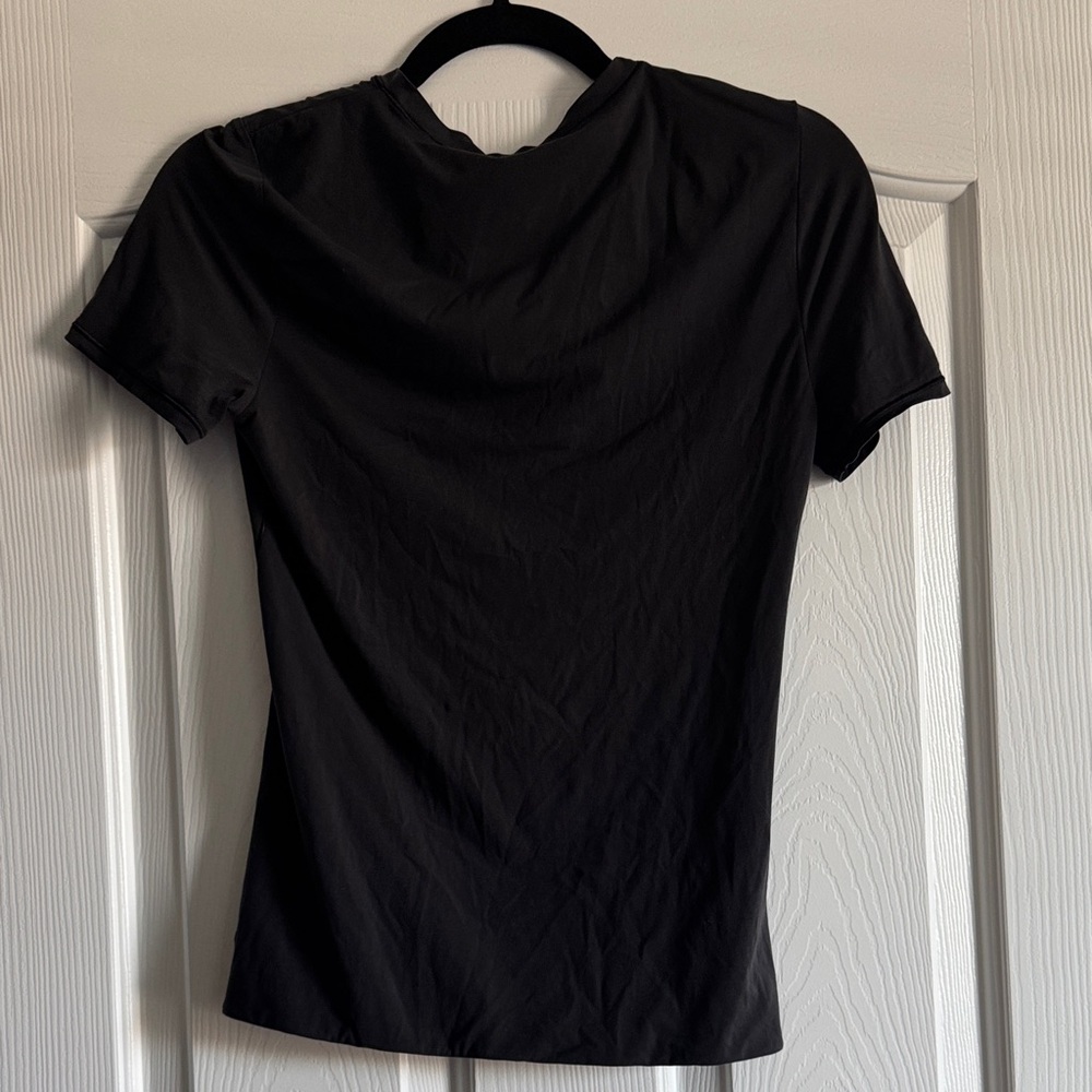 Lululemon Wundermost Ultra-soft Nulu Hip-length Crewneck Shirt